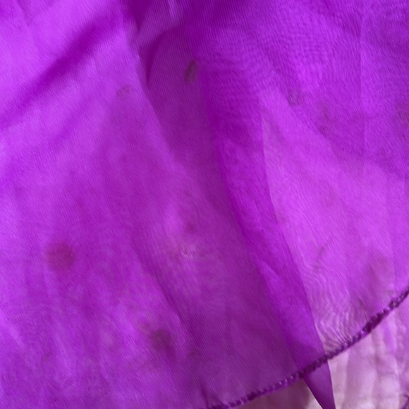 Clarisse Berry High Low strapless Prom Gown with Gemstones 9/10 - Picture 15 of 16